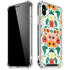 Bouffants and Broken Hearts Geometric Flowers iPhone X/XS Clear Case