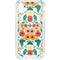 Bouffants and Broken Hearts Geometric Flowers iPhone XS Clear Case