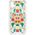 Bouffants and Broken Hearts Geometric Flowers iPhone XS Clear Case