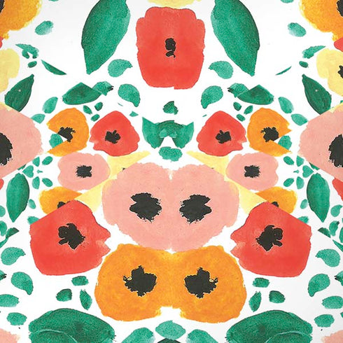 Bouffants and Broken Hearts Geometric Flowers iPhone XS Max Skin