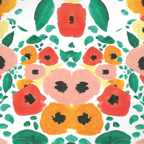 Bouffants and Broken Hearts Geometric Flowers iPhone XS Skin