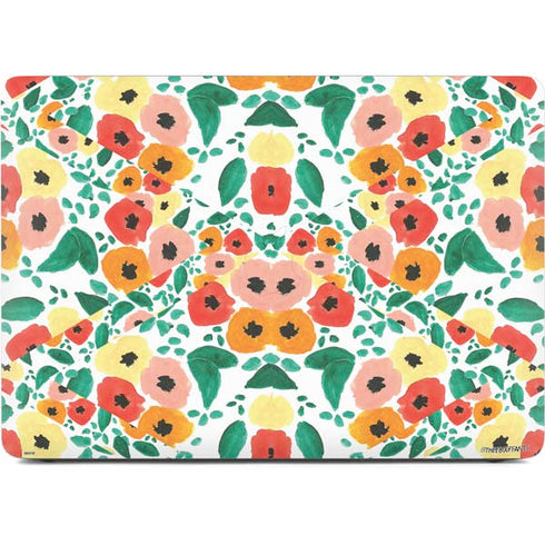 Bouffants and Broken Hearts Geometric Flowers Apple MacBook Air Skin