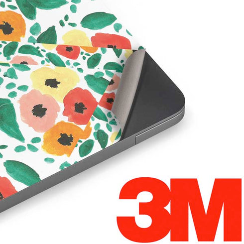 Bouffants and Broken Hearts Geometric Flowers Apple MacBook Air Skin