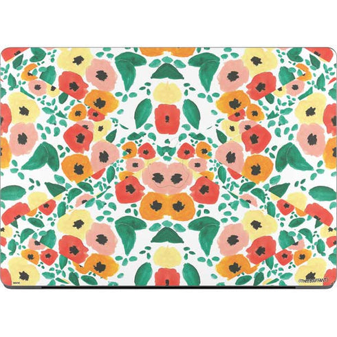 Bouffants and Broken Hearts Geometric Flowers Apple MacBook Pro 14-inch Skin