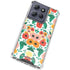 Bouffants and Broken Hearts Geometric Flowers Moto G 5G (2025) Clear Case