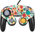 Bouffants and Broken Hearts Geometric Flowers Nintendo GameCube Controller Skin