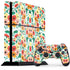 Bouffants and Broken Hearts Geometric Flowers PlayStation PS4 Skins