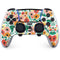 Bouffants and Broken Hearts Geometric Flowers PS5 DualSense Edge Pro Controller Skin