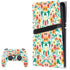 Bouffants and Broken Hearts Geometric Flowers PlayStation PS5 Skins