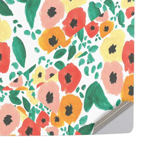 Bouffants and Broken Hearts Geometric Flowers PS5 Pro Console Skin