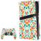 Bouffants and Broken Hearts Geometric Flowers PS5 Pro Disk Bundle Skin