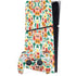 Bouffants and Broken Hearts Geometric Flowers PlayStation PS5 Skins