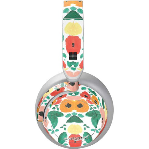 Bouffants and Broken Hearts Geometric Flowers Surface Headphones Skin