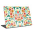 Bouffants and Broken Hearts Geometric Flowers Laptop Skins