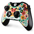 Bouffants and Broken Hearts Geometric Flowers Xbox One Controller Skin