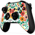 Bouffants and Broken Hearts Geometric Flowers Xbox One X Controller Skin