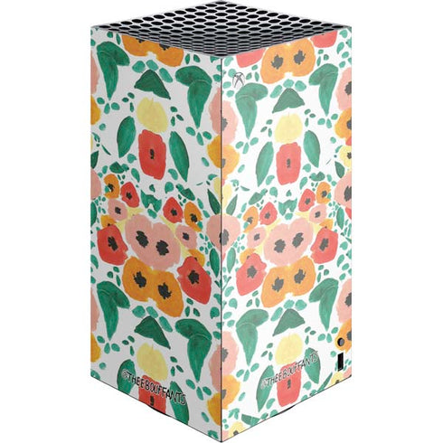 Bouffants and Broken Hearts Geometric Flowers Xbox Series X Skins