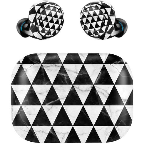 Geometric Marble Amazon Echo Buds Skin