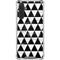 Geometric Marble Galaxy A17 Clear Case