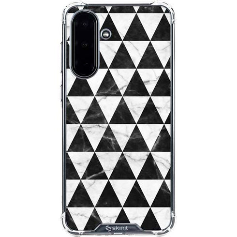 Geometric Marble Galaxy A36 5G Clear Case