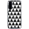 Geometric Marble Galaxy A36 5G Clear Case
