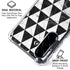 Geometric Marble Galaxy A36 5G Clear Case
