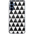 Geometric Marble Galaxy A55 5G Clear Case