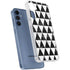 Geometric Marble Galaxy A55 5G Clear Case