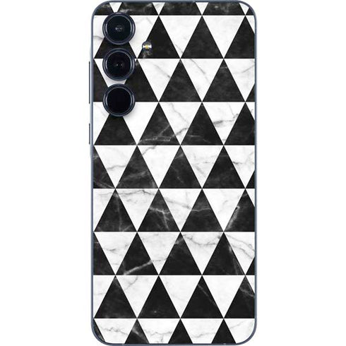 Geometric Marble Galaxy A55 5G Skin