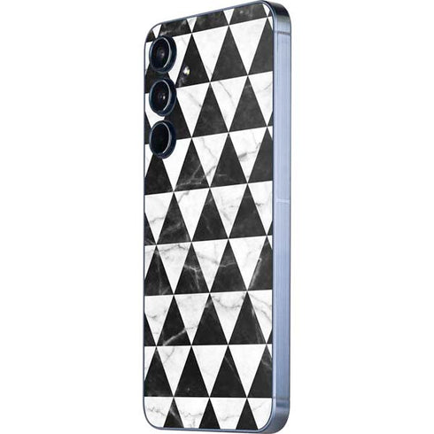 Geometric Marble Galaxy A55 5G Skin