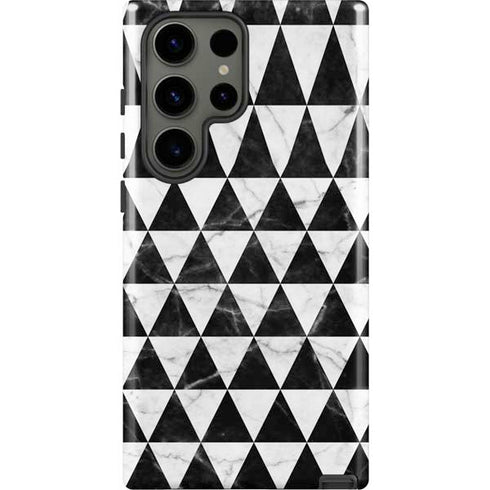 Geometric Marble Galaxy S23 Ultra Pro Case