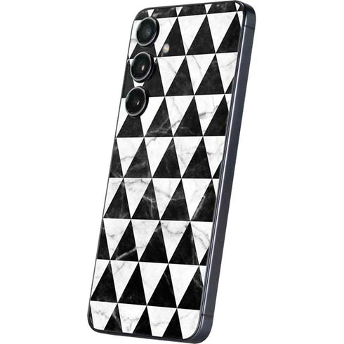 Geometric Marble Galaxy S25 Plus Skin
