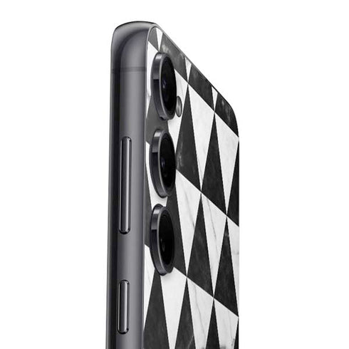 Geometric Marble Galaxy S25 Plus Skin