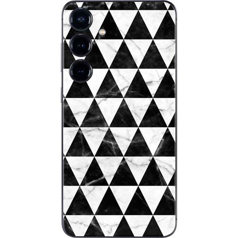 Geometric Marble Galaxy S24 Skin