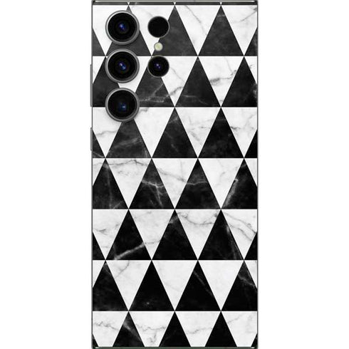 Geometric Marble Galaxy S24 Ultra Skin