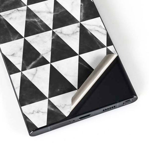 Geometric Marble Galaxy S24 Ultra Skin