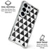 Geometric Marble Galaxy S25 Ultra Clear Case