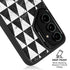 Geometric Marble Galaxy S26 Kickstand Case