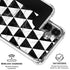 Geometric Marble Galaxy S26 Plus Clear Case