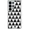 Geometric Marble Galaxy S26 Ultra Clear Case