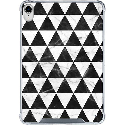 Geometric Marble iPad 11th Gen (2025) Clear Case