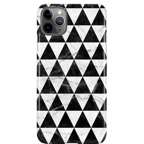Geometric Marble iPhone Cases