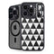 Geometric Marble iPhone 14 Pro Max Kickstand Case