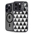 Geometric Marble iPhone 14 Pro Max Kickstand Case