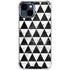 Geometric Marble iPhone 15 Clear Case