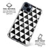 Geometric Marble iPhone 15 Clear Case