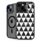Geometric Marble iPhone 15 Plus Kickstand Case