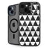 Geometric Marble iPhone 15 Plus Kickstand Case