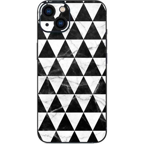 Geometric Marble iPhone 15 Skin