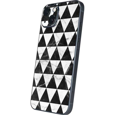 Geometric Marble iPhone 15 Skin